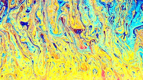 Soap bubble abstract art patterns Stock Footage 151841871