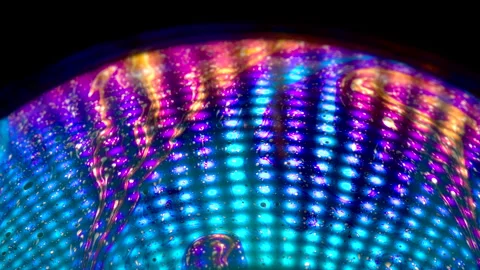 Soap bubble abstract art patterns Stock Footage 151899729