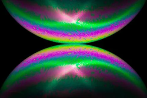 Soap bubble abstract background Stock Photos