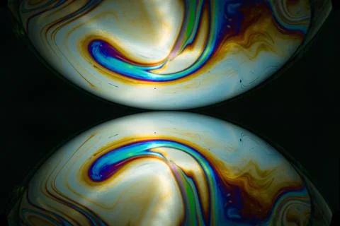 Soap bubble abstract background Stock Photos