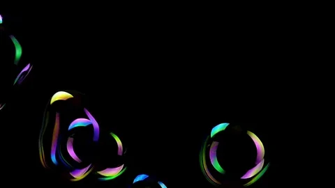 Soap bubble background Stock Footage 80762906
