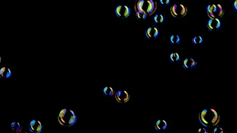 Soap bubble background Stock Footage 80854765