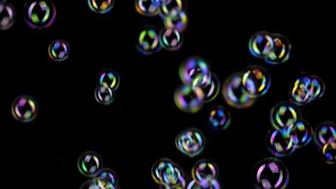 Soap bubble background Stock Footage 81018112