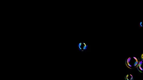 Soap bubble background. Video stock 117156976