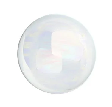 Soap bubble blower 3d render isolated on white background Stock Illustration