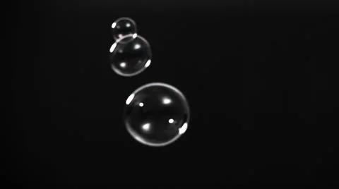 Soap bubble drop or Shampoo bubbles floating like flying in the air 스톡 사진