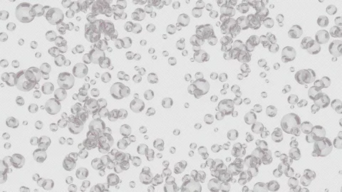 Soap Bubble Explosion. Burst of Bubbles. Alpha Channel Stock Footage 290223373