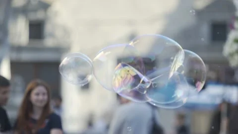 Soap bubble. Stock Footage 130963880