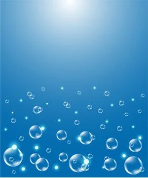 Soap bubble Stock Illustration