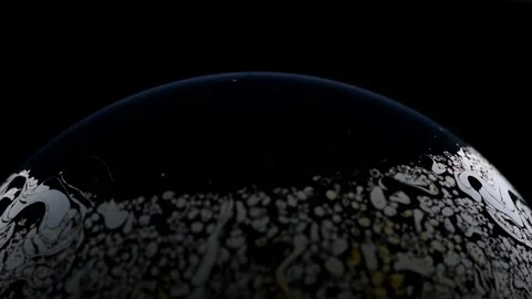 Soap Bubble Planet 5 Stock Footage 145785617
