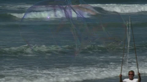 Soap bubbles 15 Stock Footage 49406403