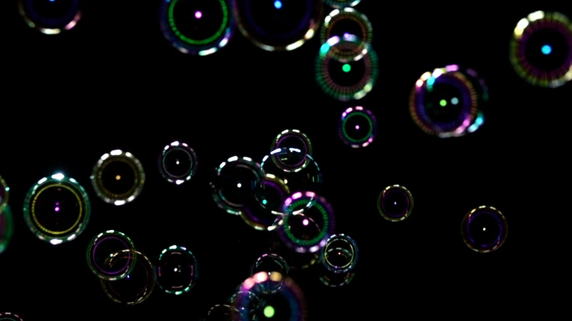 Soap Bubbles against black background sh... | Stock Video | Pond5