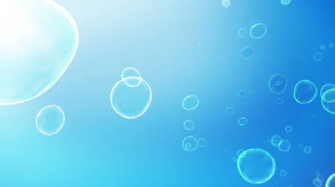 Soap Bubbles Background (Loop) Video stock 62786684