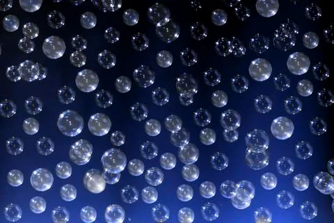 Soap bubbles background Stock Photos