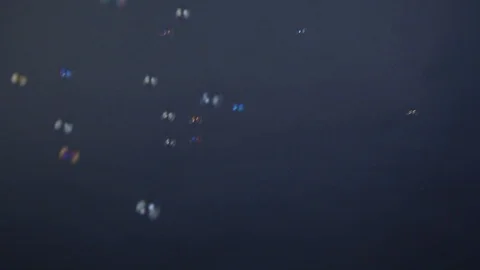 Soap bubbles blue background hd footage Stock Footage 99939409