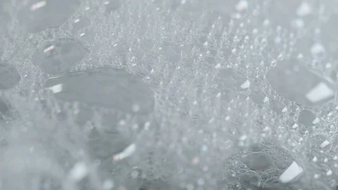 Soap Bubbles Close-up Stock Footage 126906434