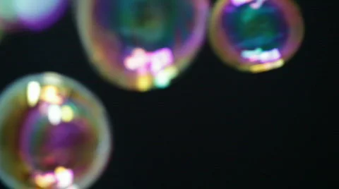Soap bubbles Stock Footage 758023