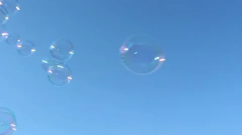 Soap Bubbles Stock Footage