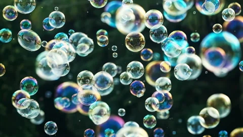 Soap bubbles Stock Footage 283684473