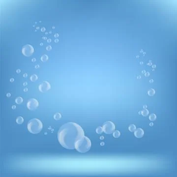 Soap bubbles Illustrazione stock
