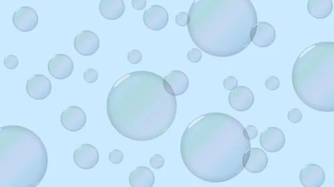 Soap bubbles 库存插图