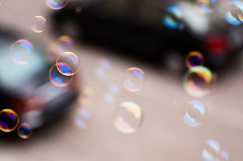 Soap bubbles Stock Photos