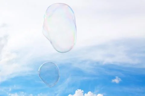 Soap bubbles Stock Photos