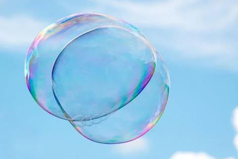 Soap bubbles Stock Photos