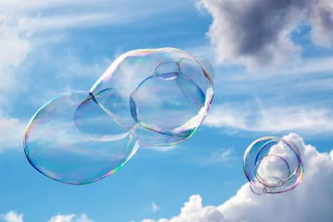 Soap bubbles Stock Photos