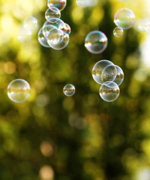 Soap bubbles Stock Photos