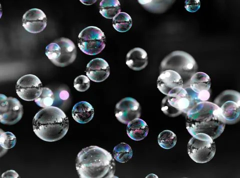 Soap bubbles Stock Photos