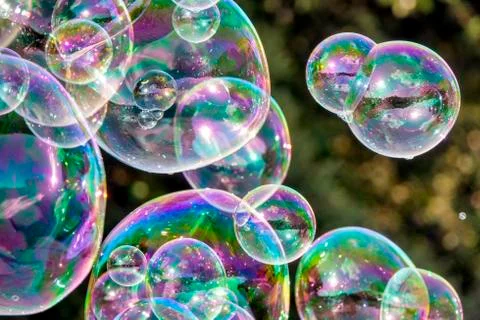 Soap bubbles Stock Photos