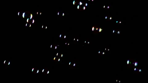 Soap bubbles in slow motion. Abstract motion background Vídeos de archivo 143713304