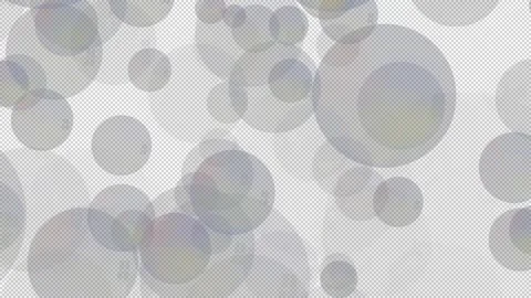 Soap bubbles on a transparent background. Stock Footage 148560085