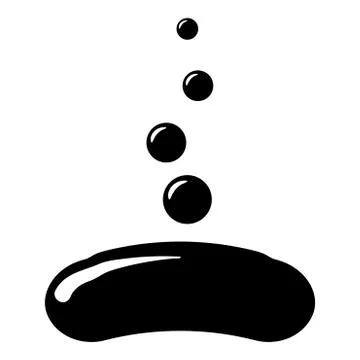 Soap with bubbles view bar icon black color vector illustration flat style im Stock Illustration