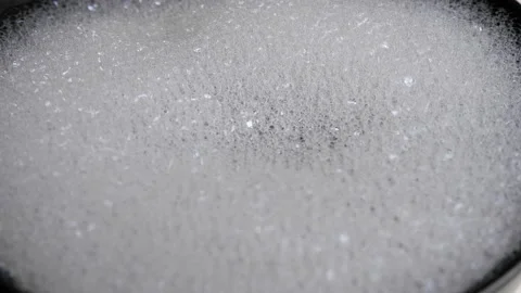 Soap bubbles in water. 4k Stock Footage 158642230