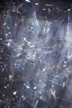 Soap bubbles on white wall close-up for background or texture overlay Stock Photos