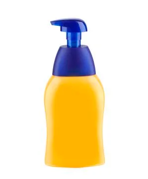 Soap container isolated on white background Stock Photos