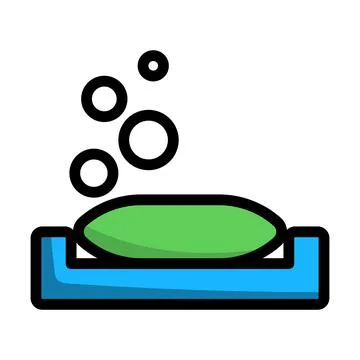 Soap-dish Icon Illustrazione stock