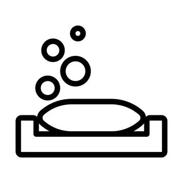 Soap-dish Icon Illustrazione stock