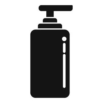 Soap dispenser bottle icon simple vector. Sprayer mist Ilustración de archivo