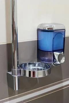 Soap dispenser. Stock Photos