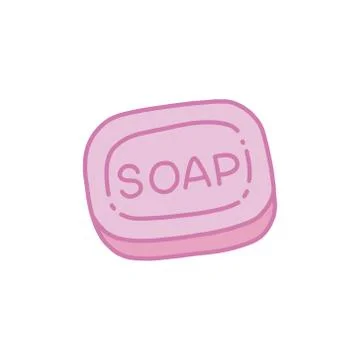 Soap doodle icon, vector illustration Stock Illustration