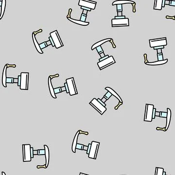 Soap droplet falling from nozzle vector seamless pattern Ilustración de archivo