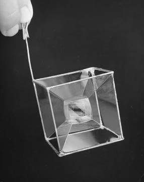 Soap Films Solve Math Problems Foto stock