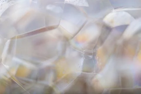 Soap foam close up. Stock Photos