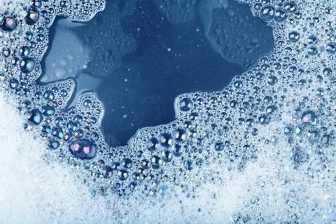 Soap foam surface Stock Photos