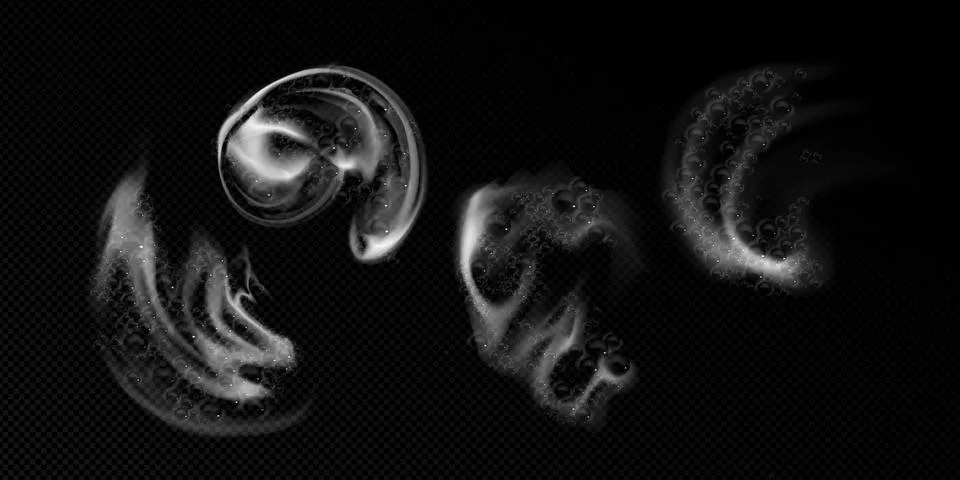 Soap foam texture overlay with soapy bubble Illustrazione stock