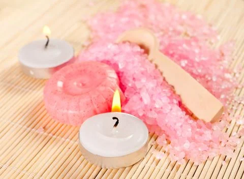 Soap in the form of shells Stock Photos