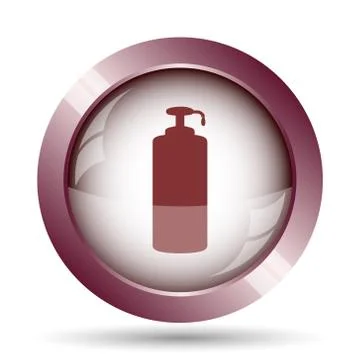 Soap icon. Internet button on white background.. Stock Illustration